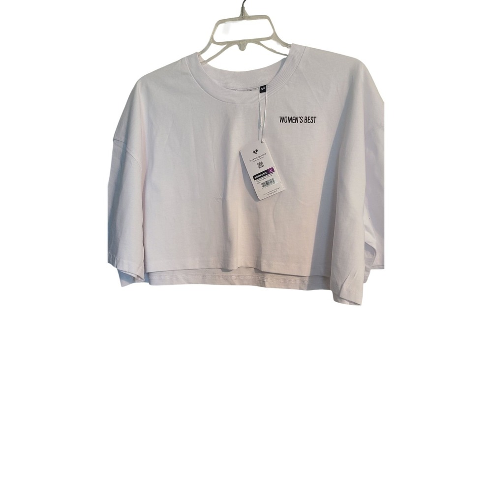 Womens Best Crop Top Size XL White‎
